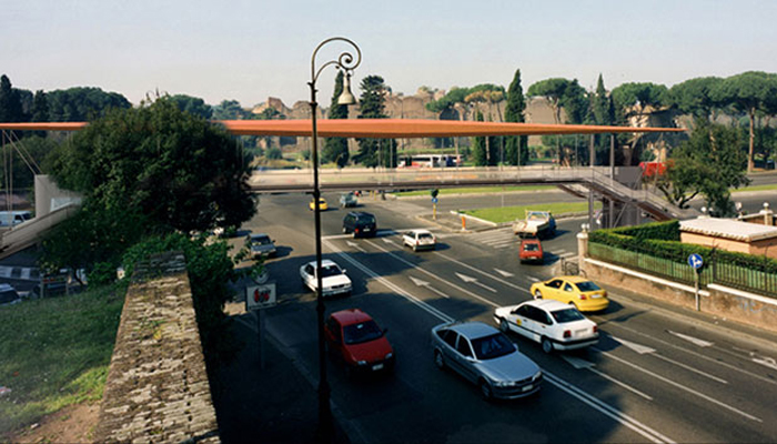 Rome, Pedestrian Crossings for Giubileo, Italy